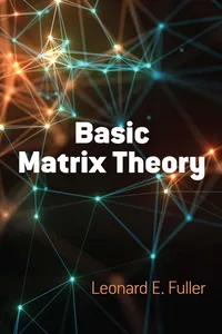 Basic Matrix Theory_cover