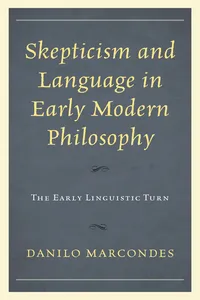 Skepticism and Language in Early Modern Philosophy_cover
