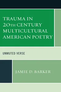 Trauma in 20th Century Multicultural American Poetry_cover