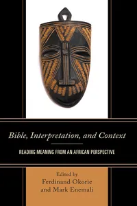 Bible, Interpretation, and Context_cover