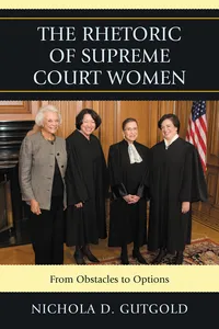 The Rhetoric of Supreme Court Women_cover