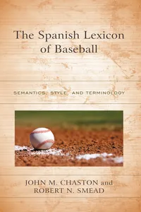 The Spanish Lexicon of Baseball_cover