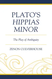 Plato's Hippias Minor_cover