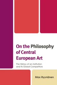 On the Philosophy of Central European Art_cover