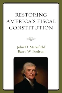 Restoring America's Fiscal Constitution_cover