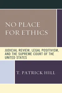 No Place for Ethics_cover