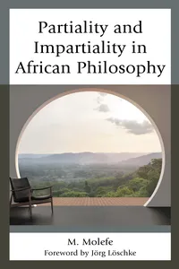 Partiality and Impartiality in African Philosophy_cover