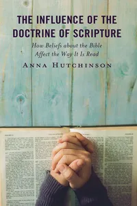 The Influence of the Doctrine of Scripture_cover