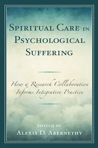Spiritual Care in Psychological Suffering_cover