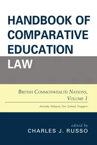 Handbook of Comparative Education Law_cover