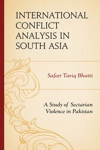 International Conflict Analysis in South Asia_cover