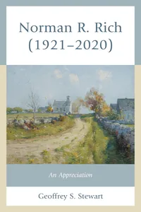 Norman R. Rich_cover