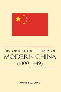 Historical Dictionary of Modern China_cover