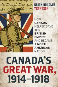 Canada's Great War, 1914-1918_cover