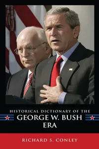 Historical Dictionary of the George W. Bush Era_cover
