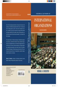 Historical Dictionary of International Organizations_cover