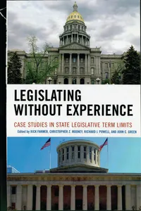 Legislating Without Experience_cover