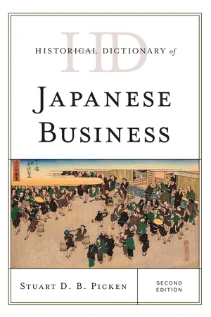 Historical Dictionary of Japanese Business