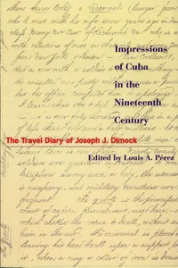 Impressions of Cuba in the Nineteenth Century_cover