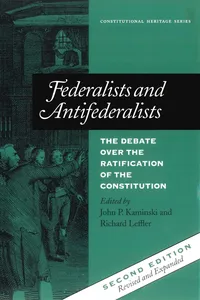 Federalists and Antifederalists_cover