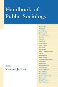 Handbook of Public Sociology_cover