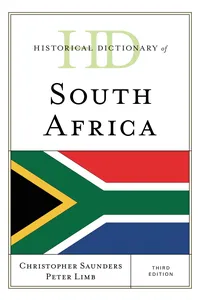 Historical Dictionary of South Africa_cover