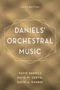 Daniels' Orchestral Music_cover