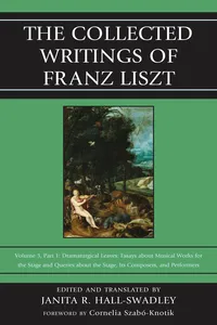The Collected Writings of Franz Liszt_cover