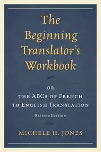 The Beginning Translator’s Workbook_cover