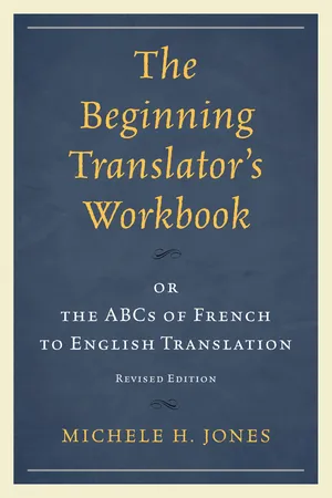 The Beginning Translator’s Workbook