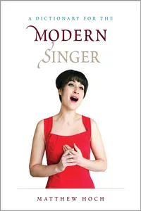 A Dictionary for the Modern Singer_cover