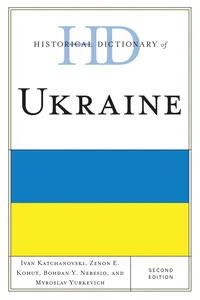 Historical Dictionary of Ukraine_cover