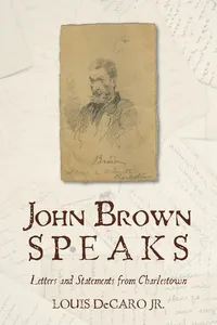 John Brown Speaks_cover