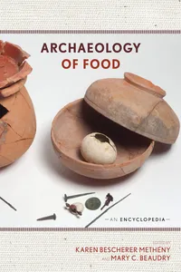 Archaeology of Food: An Encyclopedia_cover