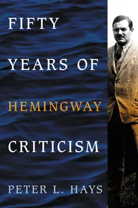 Fifty Years of Hemingway Criticism_cover