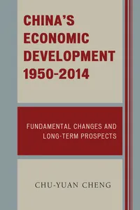 China's Economic Development, 1950-2014_cover