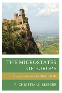 The Microstates of Europe_cover