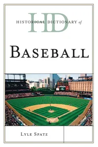 Historical Dictionary of Baseball_cover