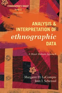 Analysis and Interpretation of Ethnographic Data_cover