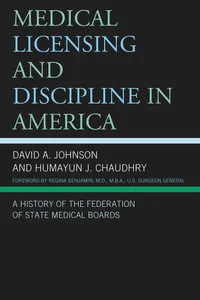 Medical Licensing and Discipline in America_cover