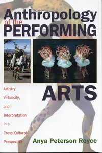 Anthropology of the Performing Arts_cover