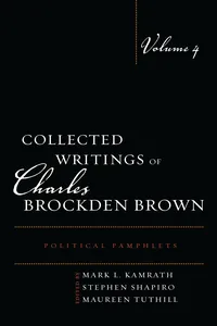 Collected Writings of Charles Brockden Brown_cover