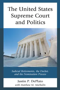 The United States Supreme Court and Politics_cover