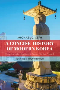 A Concise History of Modern Korea_cover