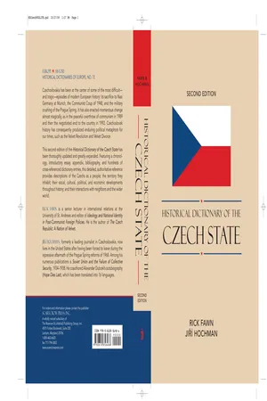 Historical Dictionary of the Czech State