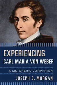 Experiencing Carl Maria von Weber_cover