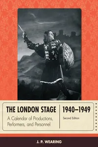 The London Stage 1940-1949_cover