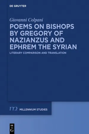 Poems on Bishops by Gregory of Nazianzus and Ephrem the Syrian