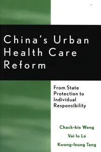 China's Urban Health Care Reform_cover