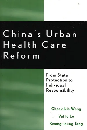 China's Urban Health Care Reform